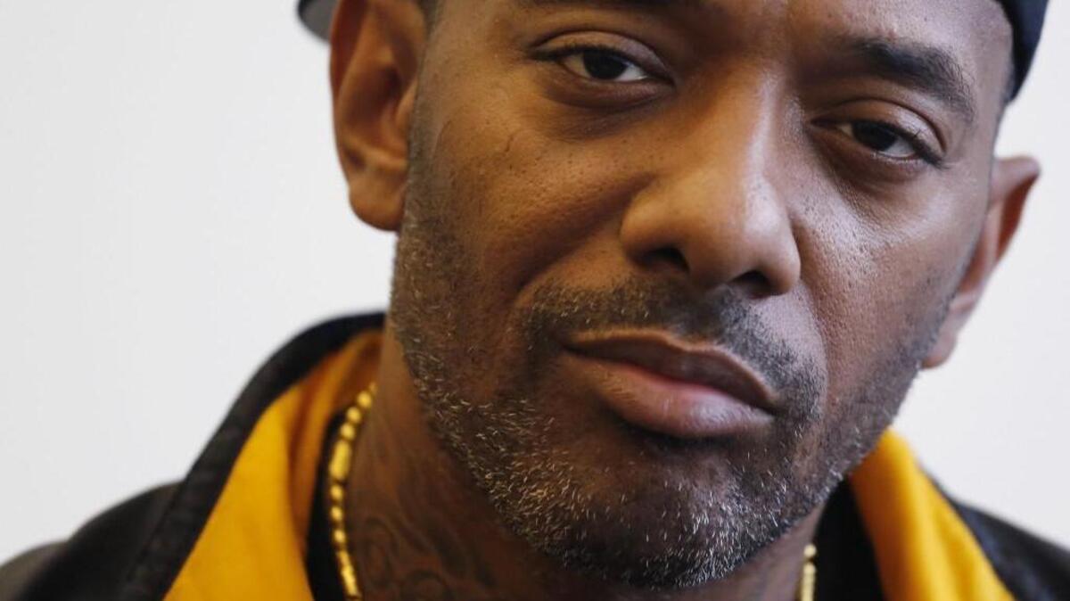 In this Oct. 13, 2016 file photo, Mobb Deep's Prodigy poses for a photo in New York. Albert Johnson, the skilled rapper and member of the New York hip-hop duo has died. He was 42. The rapper’s publicist said in a statement Tuesday, June 20, 2017, that Prodigy was hospitalized a few days ago in Las Vegas â€œfor complications caused by a sickle cell anemia crisis. He has battled sickle cell since birth and was in Las Vegas for a performance.