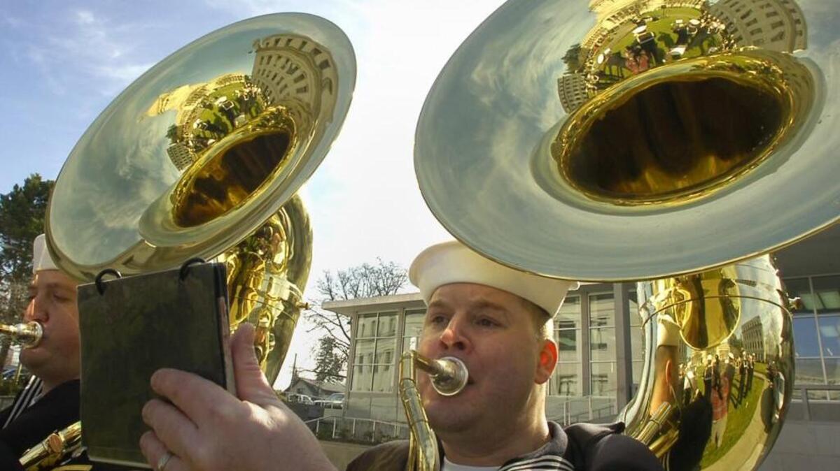 See the Navy Band in a concert in DuPont.