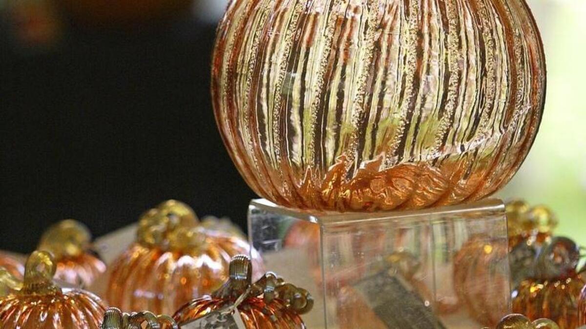 
See thousands of hand-blown glass pumpkins at the Northwest Glass Pumpkin Patch
