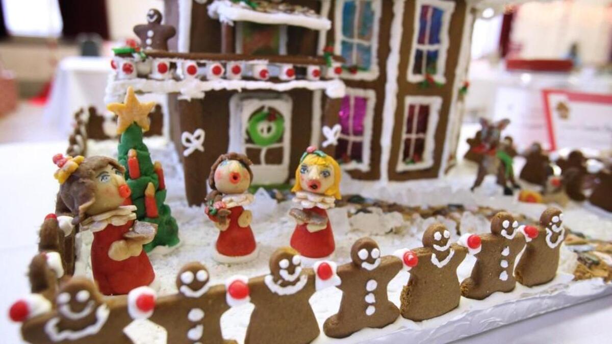 Check out the Gingerbread Village at the Sheraton Seattle Hotel benefiting JDRF