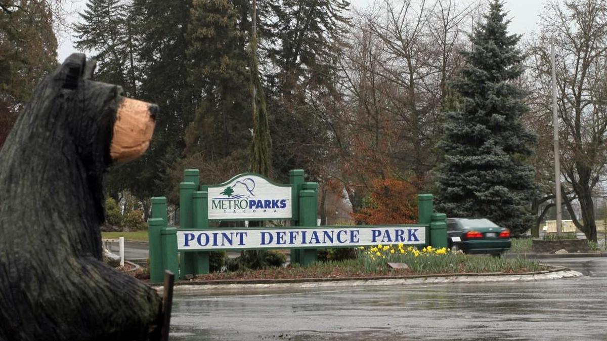 The entrance of Point Defiance Park is pictured in a 2011 file photo.