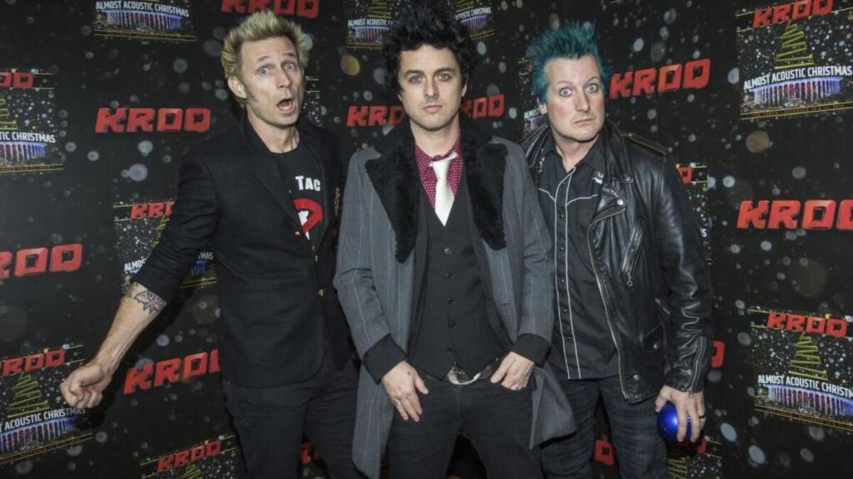 Green Day will perform Aug. 1 at the White River Amphitheatre in Auburn.