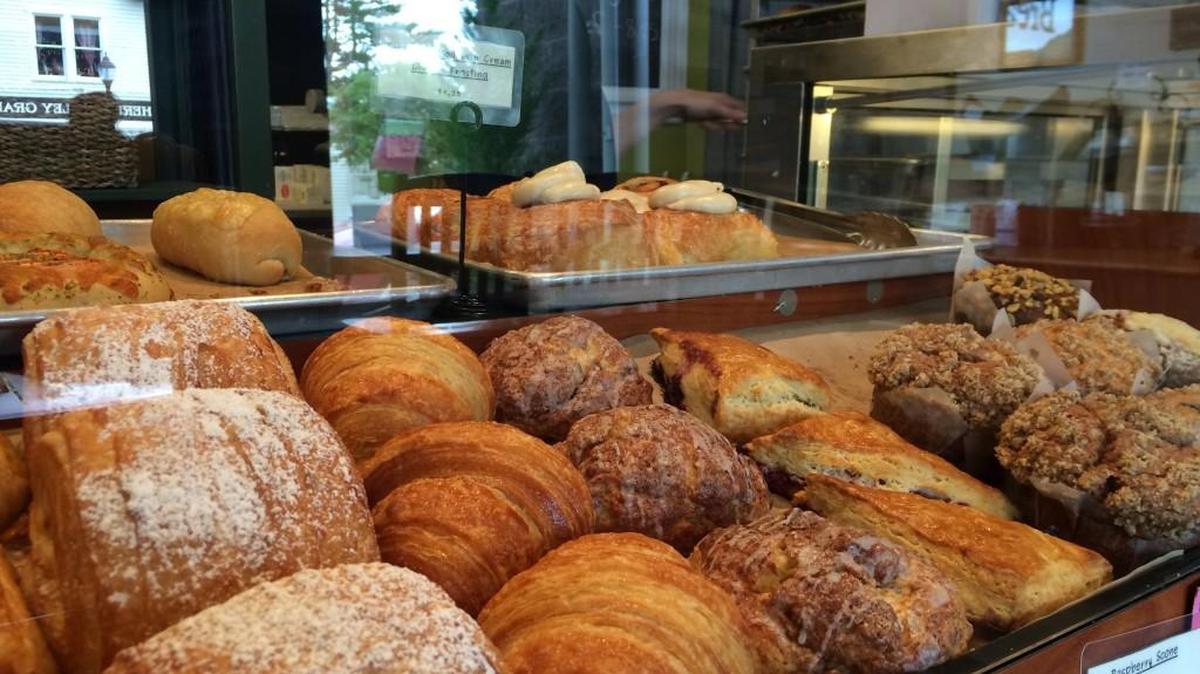 Fresh pastries at Grateful Bread bakery in Duvall.