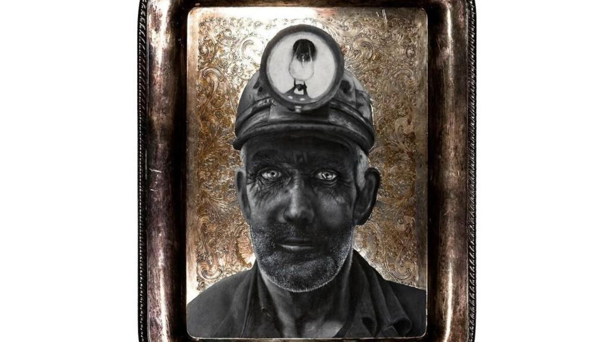 Adrian Bouchard’s “Miner” is now on display at Fulcrum Gallery in Tacoma.