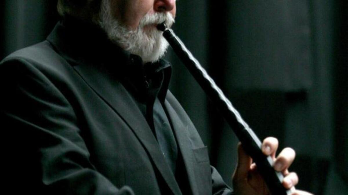 Cornetto master Bruce Dickey, who'll play concert of Italian Renaissance music at Christ Episcopal Church, Tacoma Tuesday.