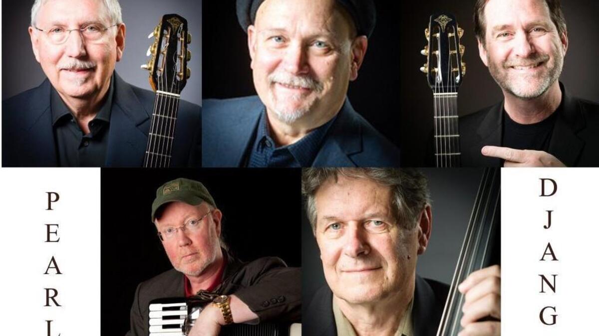 Gypsy jazz quintet Pearl Django will play at Bremerton’s Collective Visions Gallery this week.