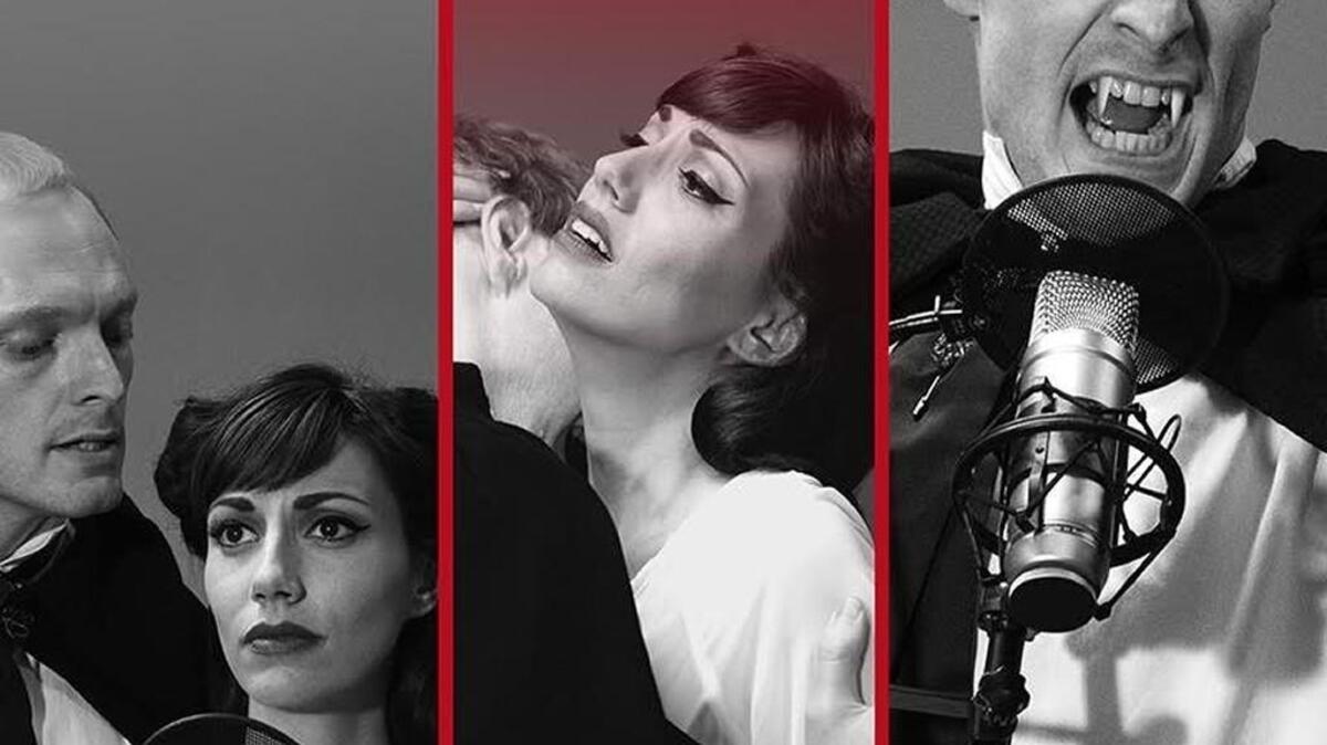 L.A. Theatre Works’ “Dracula” radio play, coming to the Pantages this Valentine’s Day.