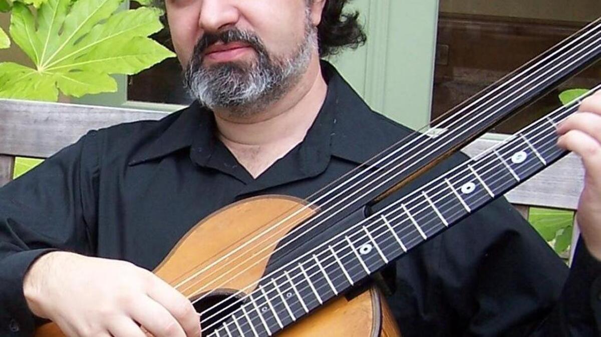 Oleg Timofeyev, Russian 18th century guitar expert, will perform Monday in Tacoma with the Salish Sea Early Music Festival.