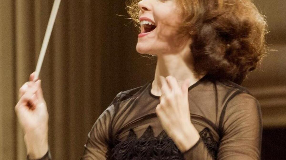 
Tacoma Symphony music director Sarah Ioannides.
