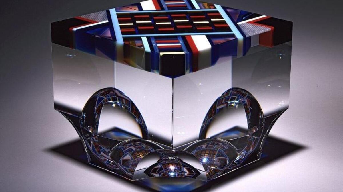 David Huchthausen’s “Echo Chamber.”