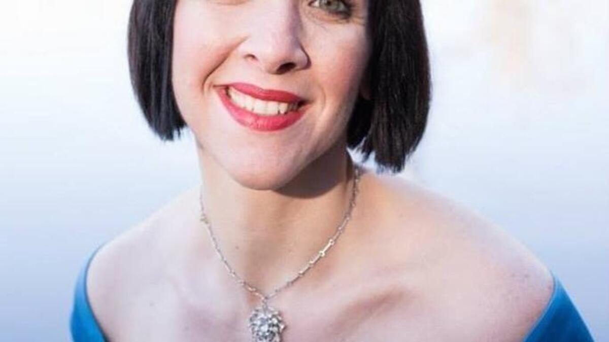 Soprano Jennifer Bromagen.