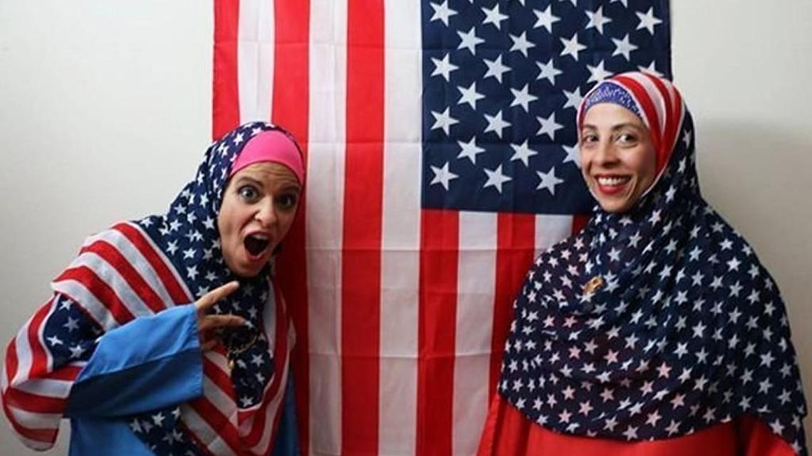 Nadia Manzoor, left, as Shugs and Radhika Vaz as Fats in the webseries that won them a 25 New Faces accolade. The two were at the Tacoma Film Festival Saturday.