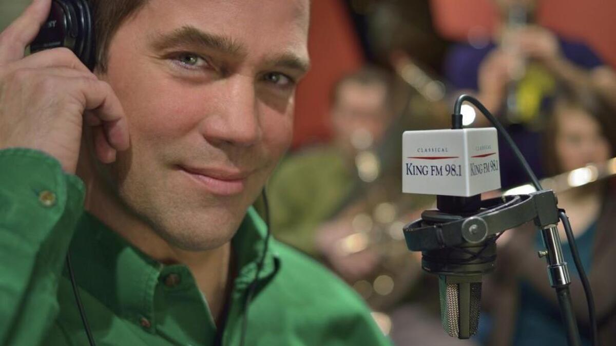 KING-FM announcer Sean MacLean will narrate a performance of “Peter and the Wolf” on Saturday at the Harbor History Museum.
