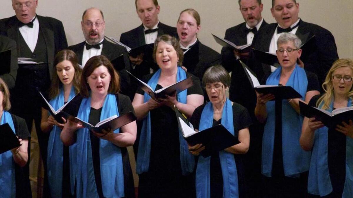 Members of the Tacoma Symphony Chorus.