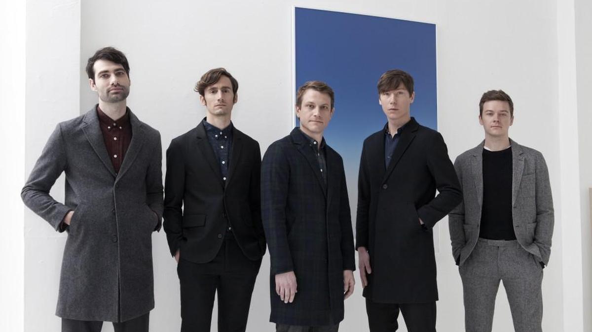 Seattle band Hey Marseilles, from left, Nick Ward, Philip Kobernik, Matt Bishop, Sam Anderson and Jacob Anderson.