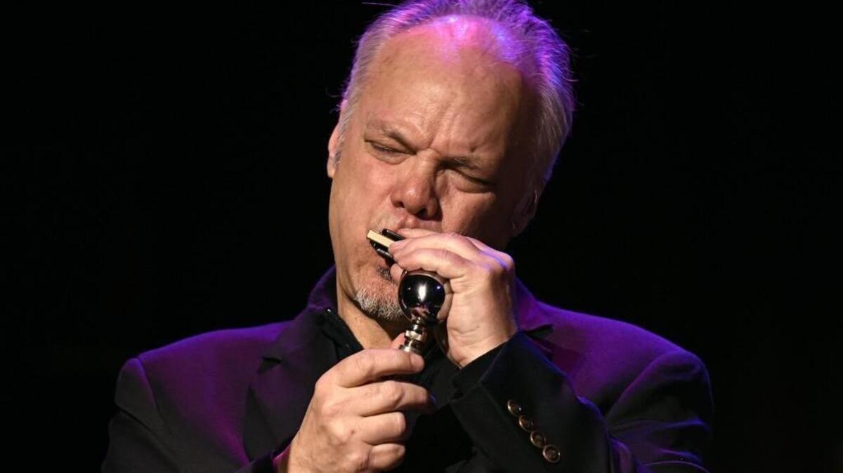 Blues singer-harmonicist Curtis Salgado will play Jazzbones April 16.
