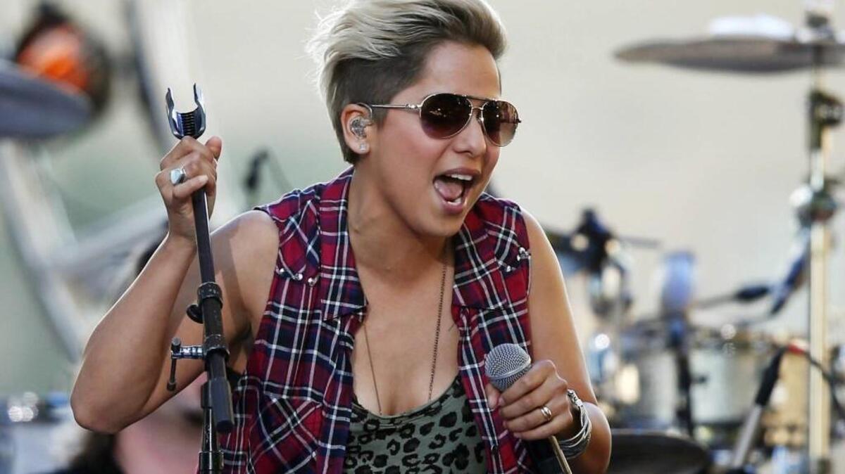 Singer-songwriter Vicci Martinez.