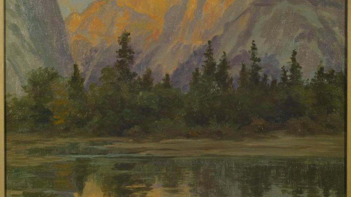 Abby Williams Hill, “Sunset on Half Dome, Yosemite”