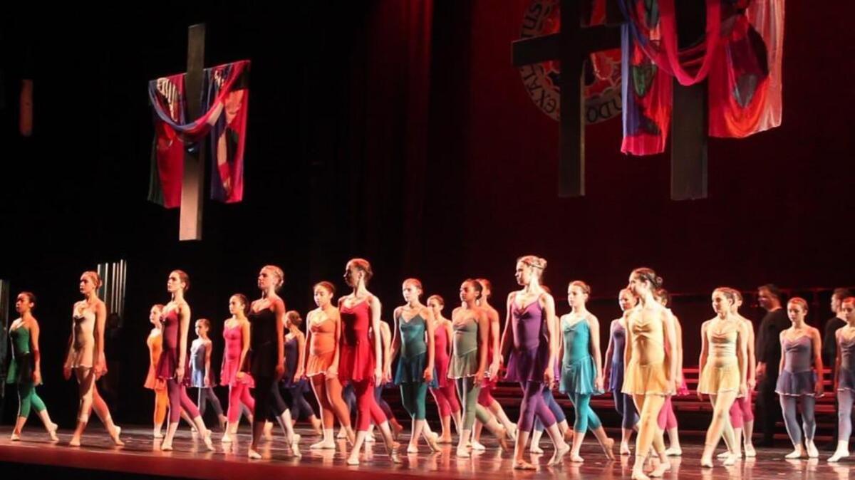 Tacoma City Ballet’s “Carmina Burana” in the Pantages Theater.