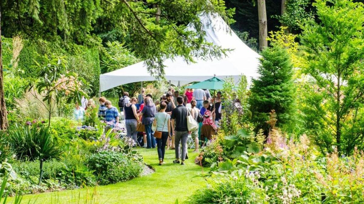 Visitors at last year’s Powellswood Storytelling Festival.