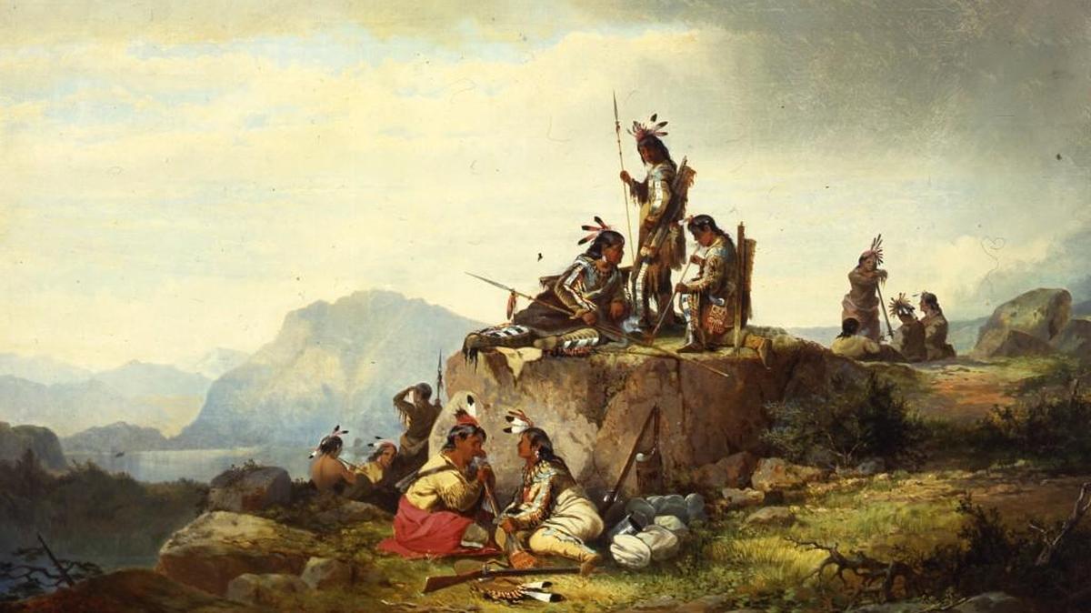 John Mix Stanley’s “Group of Piegan Indians.”
