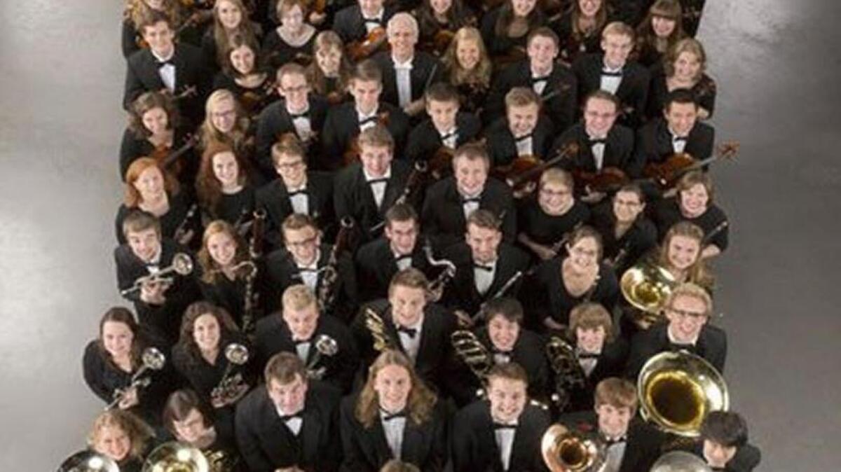 
The St. Olaf orchestra.
