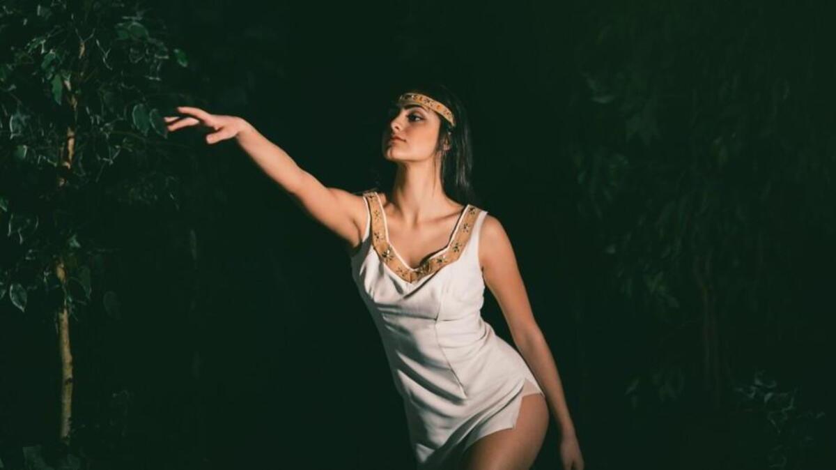 Soroa Lear will dance the title role Saturday in “The Legend of Pocahontas,” a new story-ballet by Washington Contemporary Ballet.