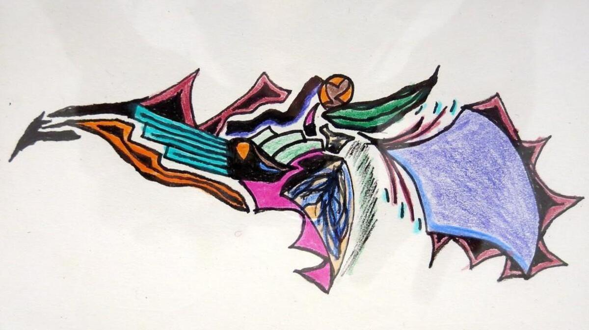 Nathaniel Hunt’s “Flight.”