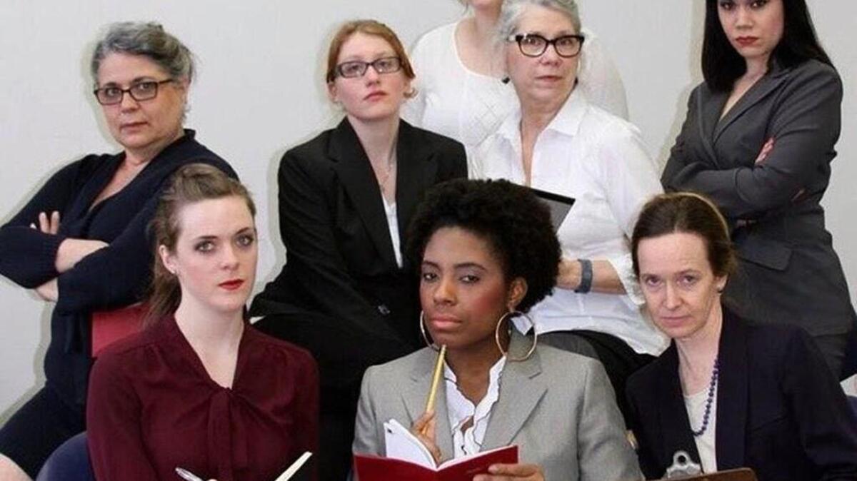 The cast of “Top Girls,” a reading held by Toy Boat Theatre at Tacoma Little Theatre Wednesday-Thursday.