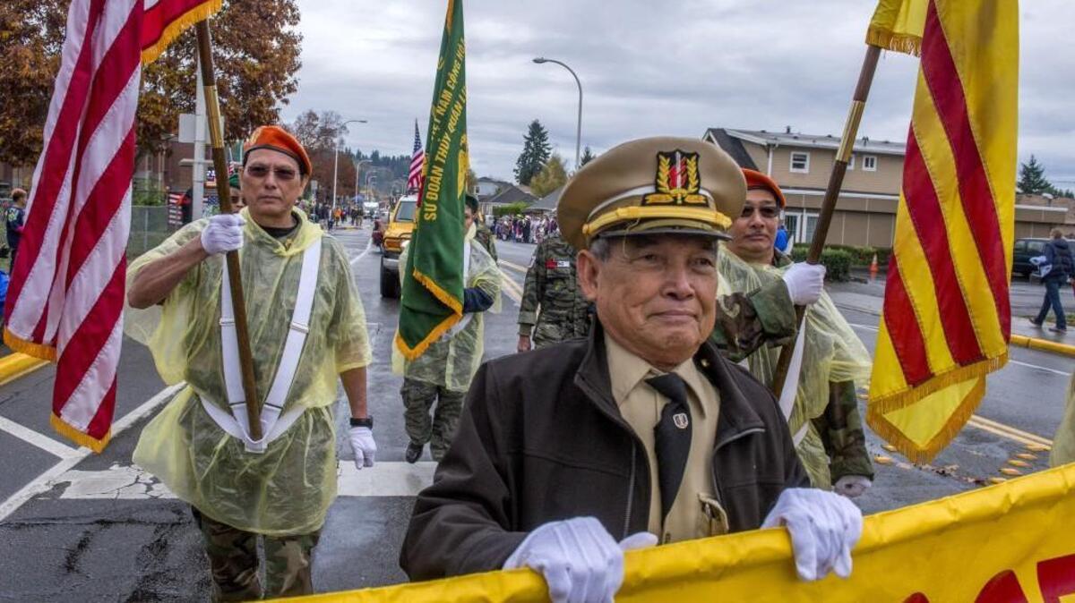 Take in the Veterans Day presentation at Bates Technical College