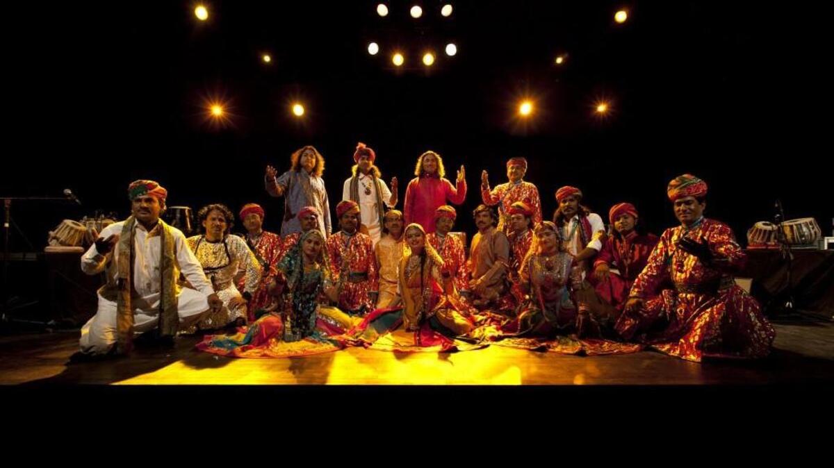 
Bollywood Masala Orchestra and the Dancers of India come to Benaroya Hall in Seattle on Wednesday.
