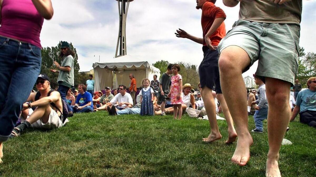 Take in the annual Folklife Festival at Seattle Center this weekend.