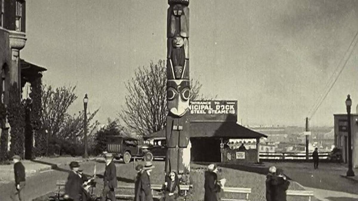 
A still from Tacoma silent film “Eyes of the Totem.”
