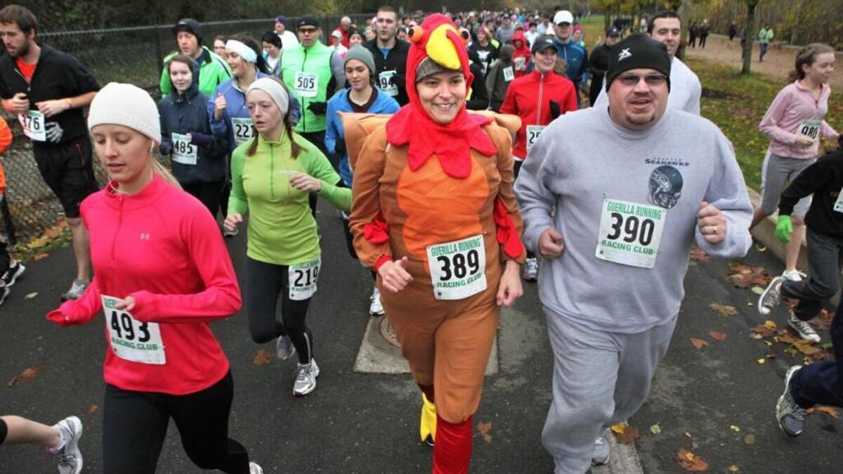 Make plans to join in local Turkey Trots on Thursday.