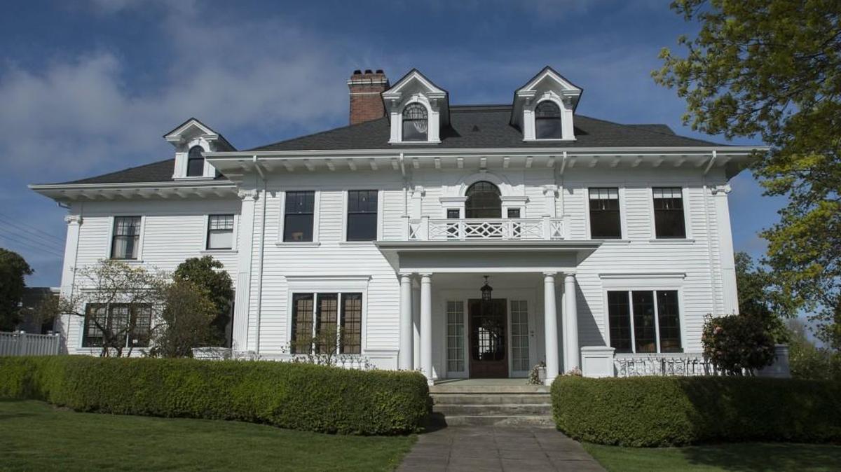 Phil and Sandra Ray’s home in Tacoma is shown April 2. Known as “the Virges’ home,” it will be on the Historic Homes of Tacoma Tour.