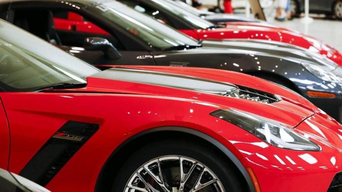 Corvettes will be on display this weekend at the Washington State Fair Events Center, 110 Ninth Ave. SW, Puyallup.