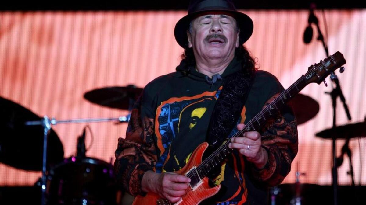 Guitarist Carlos Santana will perform June 23-24 at Chateau Ste. Michelle.