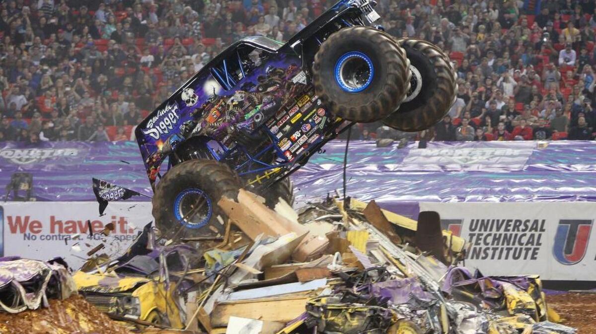 Watch monster trucks like Son-uva Digger at the Tacoma Dome