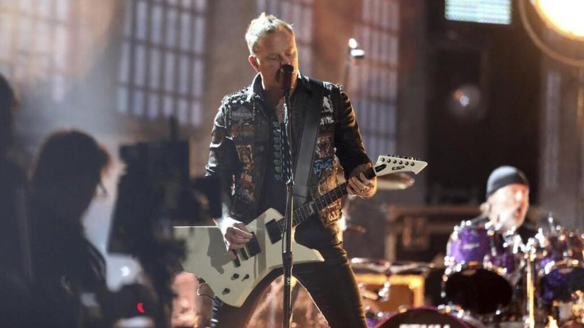 Metallica will perform Aug. 9 at CenturyLink Field in Seattle.