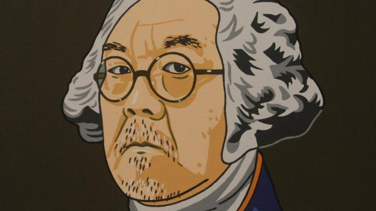 
Roger Shimomura, "General Shimomura," is one of the pieces of artwork on display in the “Roger Shimomura: An American Knockoff” exhibit at the Tacoma Art Museum.
