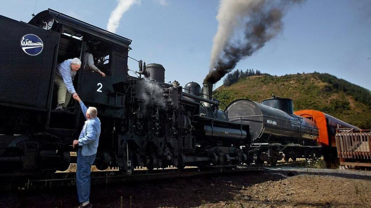 Enjoy music and food on the Mt. Rainier Scenic railroad ride.