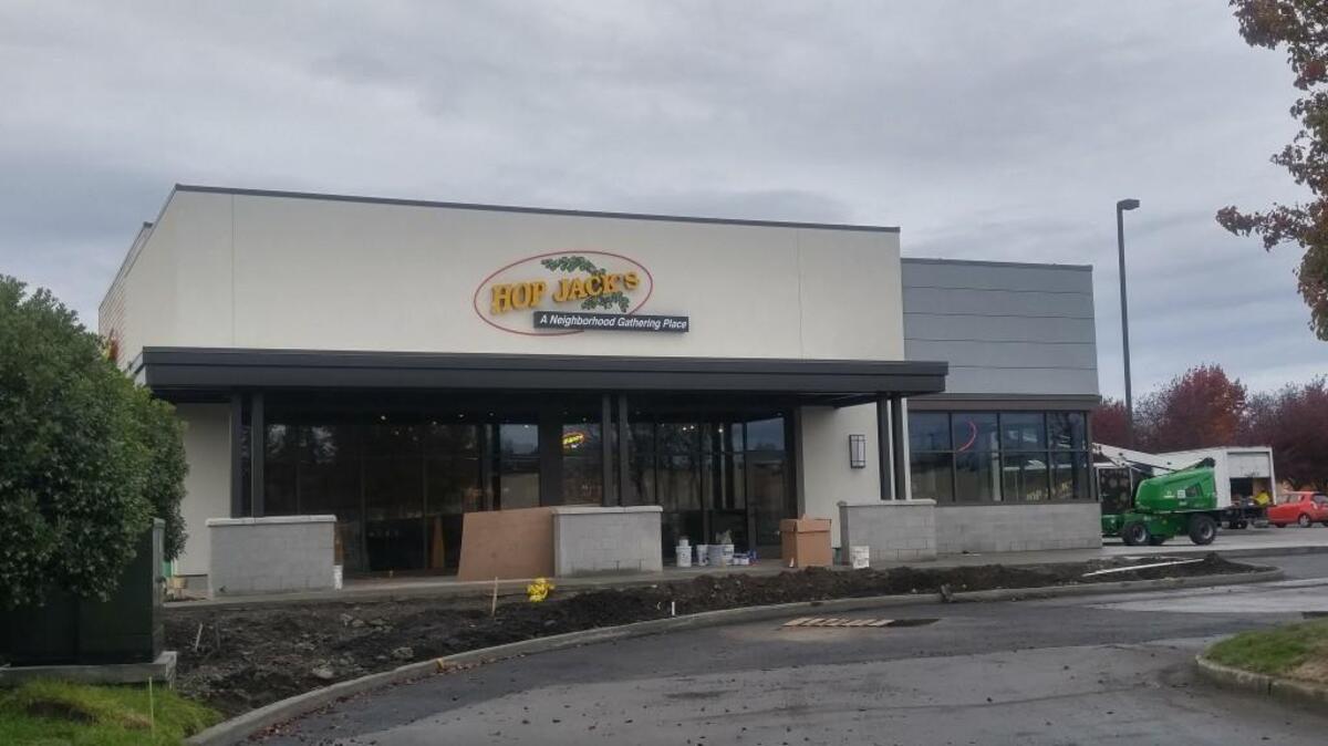 Hop Jack’s is in the final stage of construction. The restaurant expects to open Nov. 20.