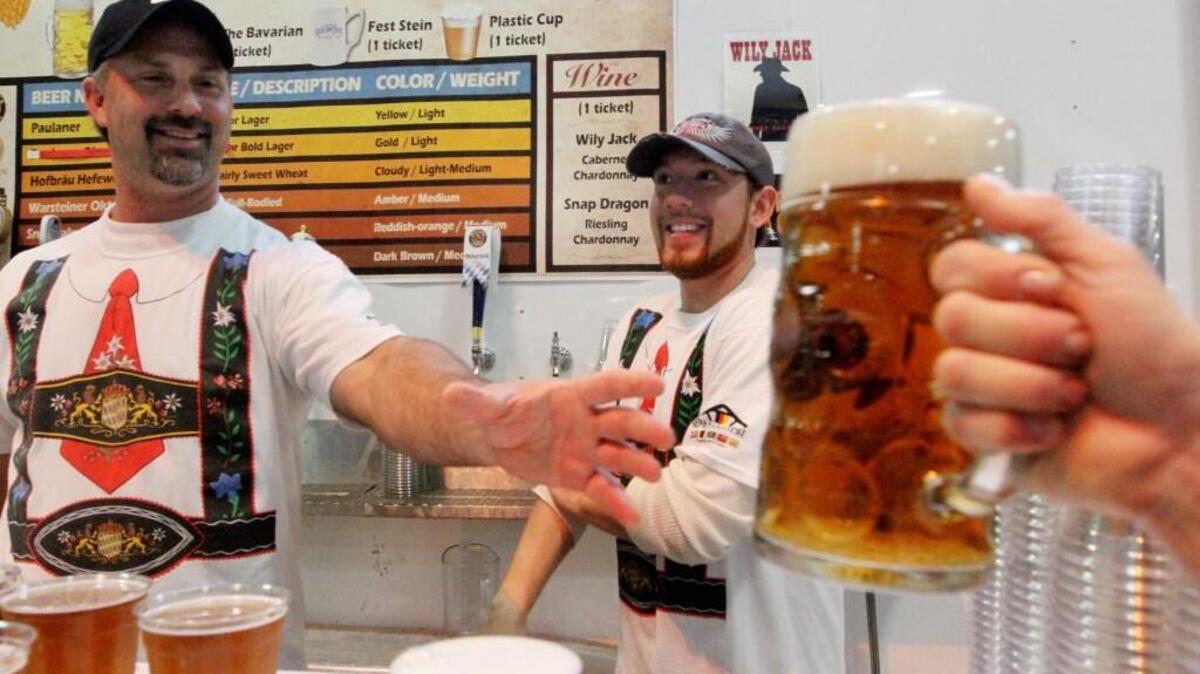 There were plenty of speedy wiener hounds, Bavarian dancing, oompah bands and beer to enjoy at Oktoberfest Northwest at the Washington State Fairgrounds in 2010.