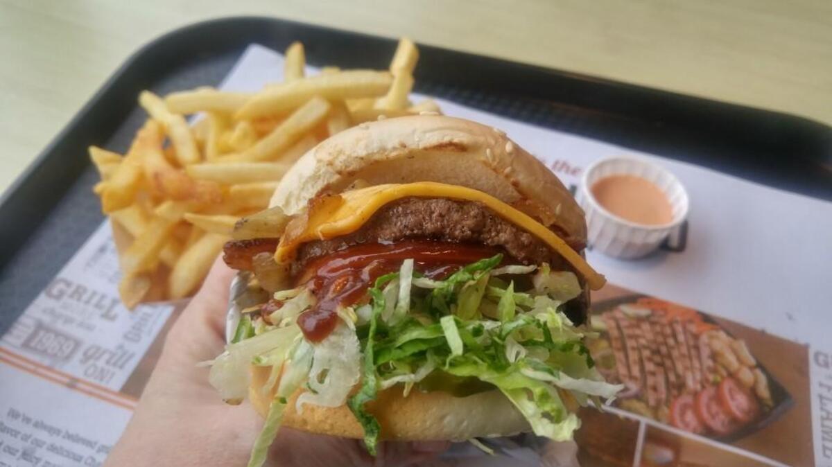 The BBQ Bacon Char at The Habit Burger Grill comes with bacon, American cheese and barbecue sauce. The first Pierce County location of the California-based chain will open in Tacoma on Pearl in February.