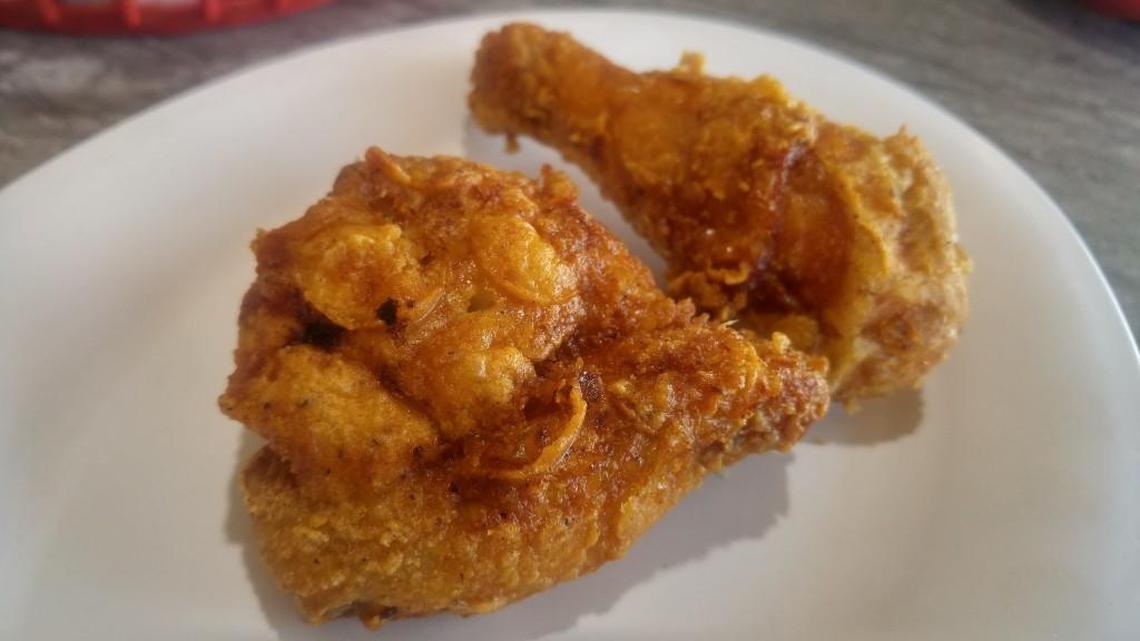 Fried chicken is a specialty at Anglea’s.