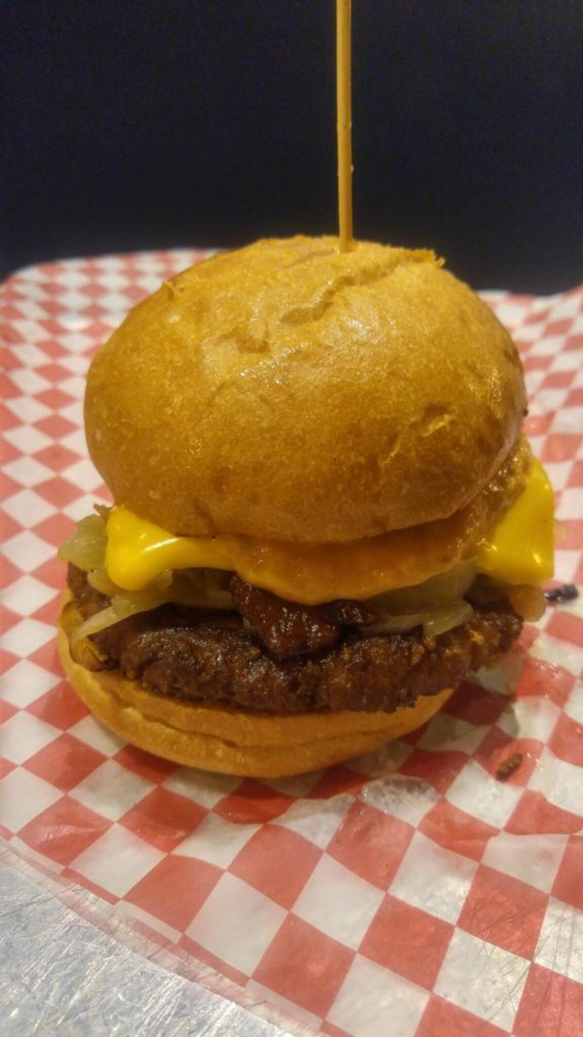 The homage to a Dick’s burger at Lunchbox Laboratory in Gig Harbor.