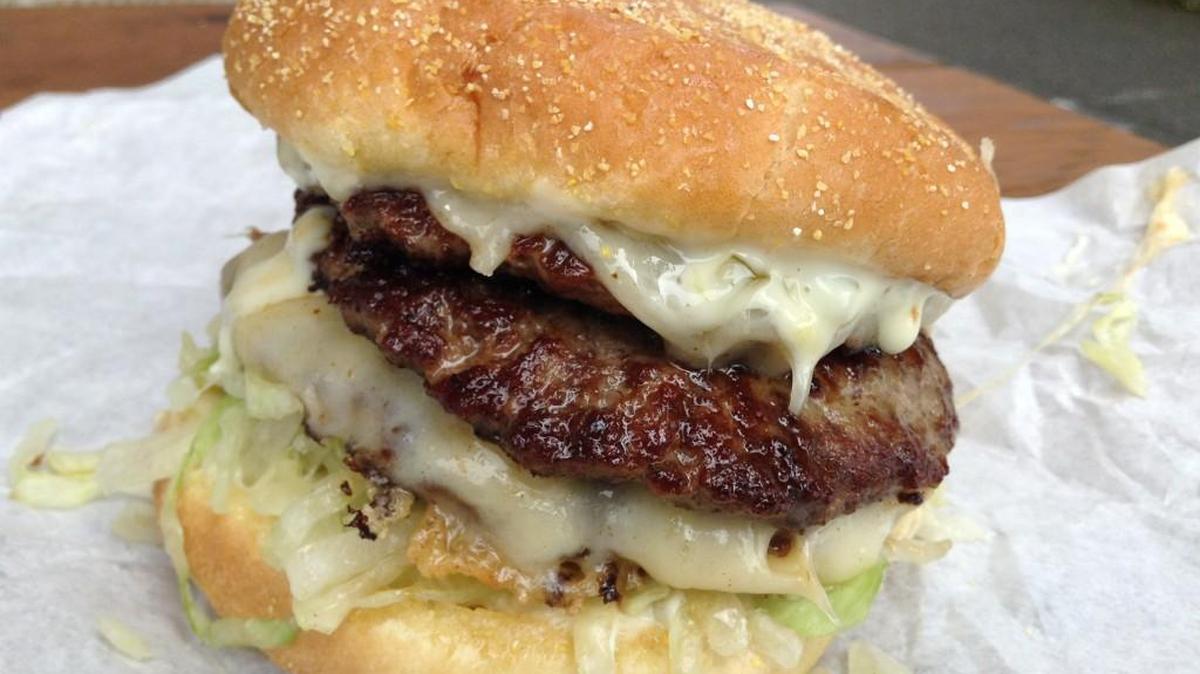 Big burgers were a hallmark at Mikie Burger, which has permanently closed.
