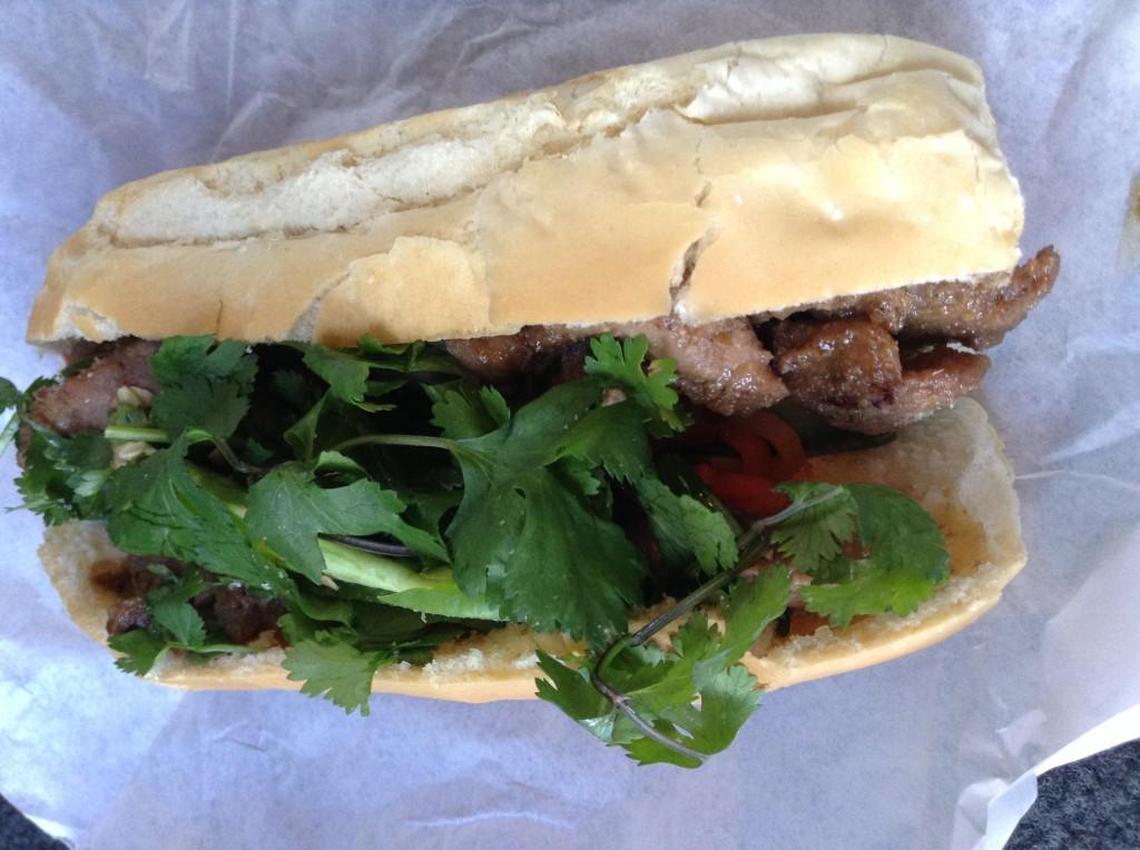 The banh mi sandwich from Cafe La Vie in Tacoma.