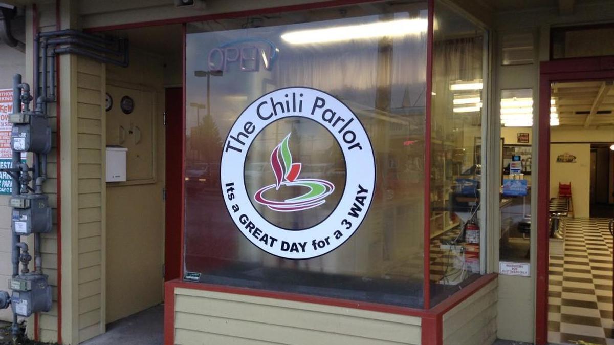 Find The Chili Parlor on South Tacoma Way.