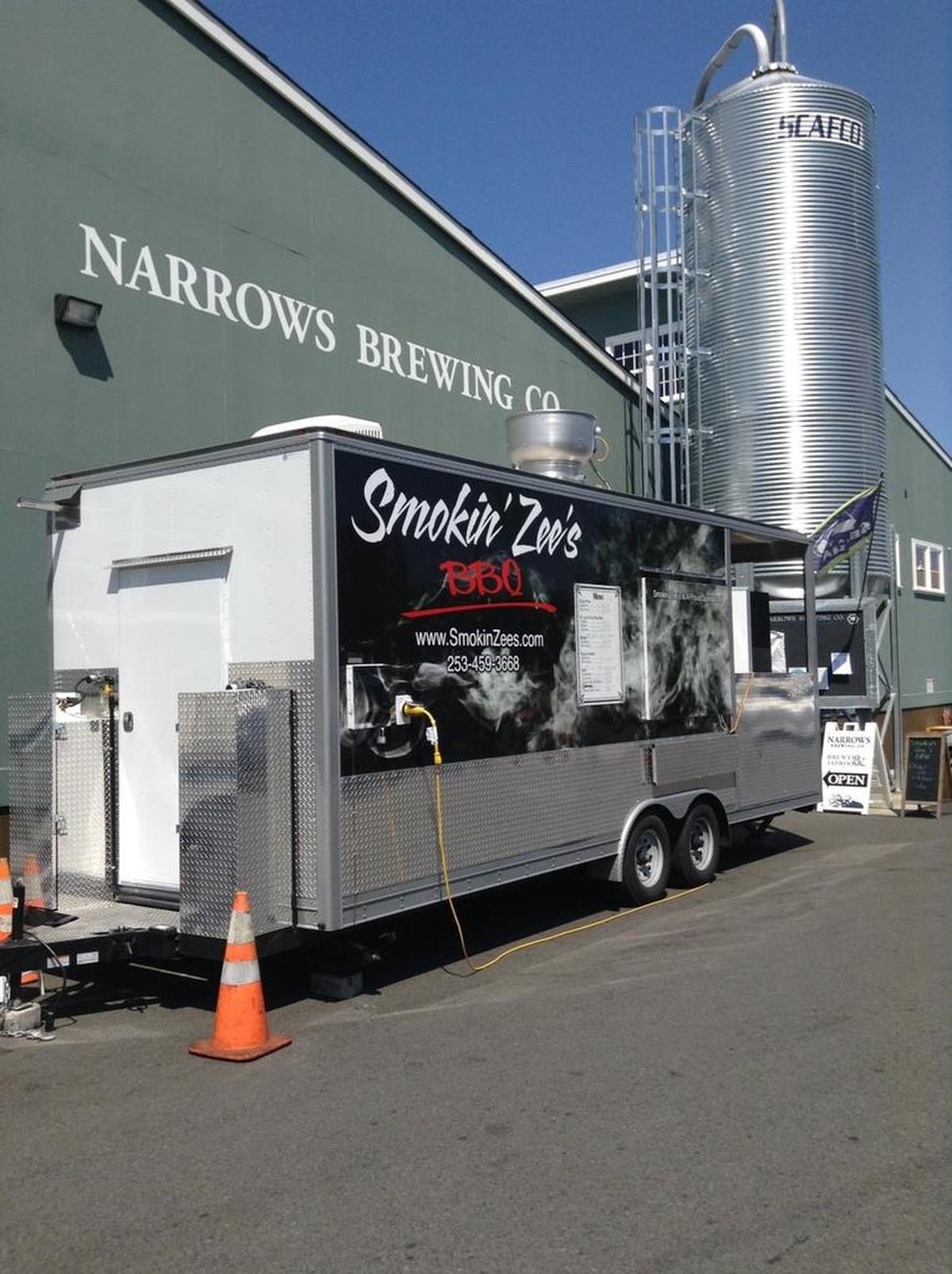 The Smokin’ Zee’s BBQ trailer is for sale.